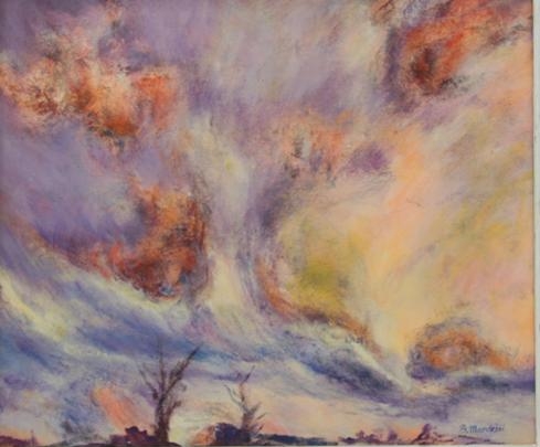 Firmament 3 50x58 akrilik na platnu 2000