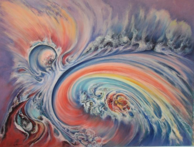Zamah 151x200 akrilik na platnu 1986