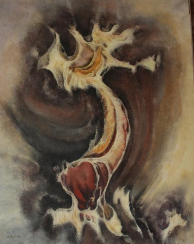 Veliki masiv 3 100x80 ulje na platnu 1977