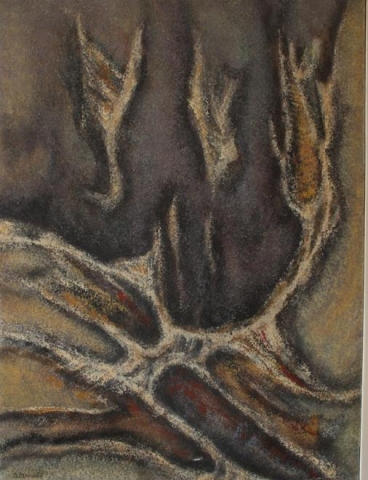 Suhozidine Istre 80x60 ulje na platnu 1980