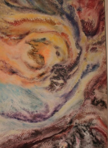 Firmament 6 140x100 ulje na platnu 2000