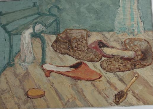 Papuča ulje 1955