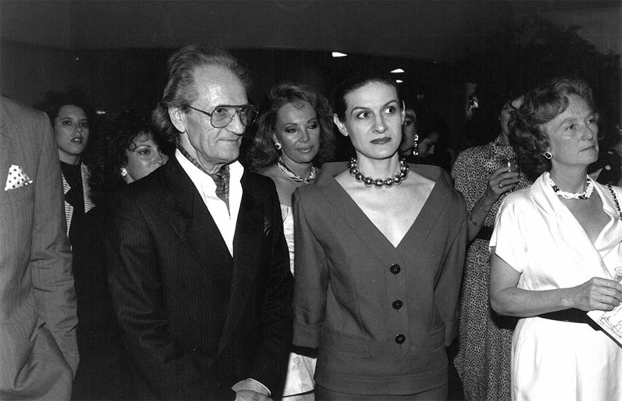 Boris Mardešić With Paloma Picasso - Guggenheim Museum New York